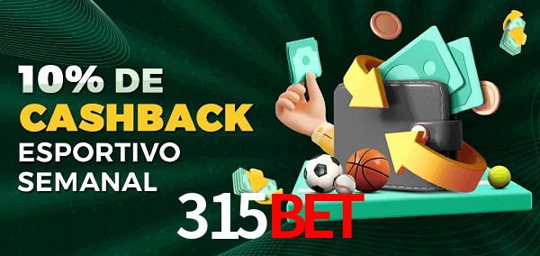 10% de bônus de cashback na 315Bet